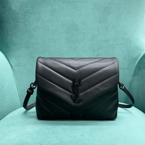 생로랑 모노그램 루루 토이 숄더백 블랙 흑장 467072