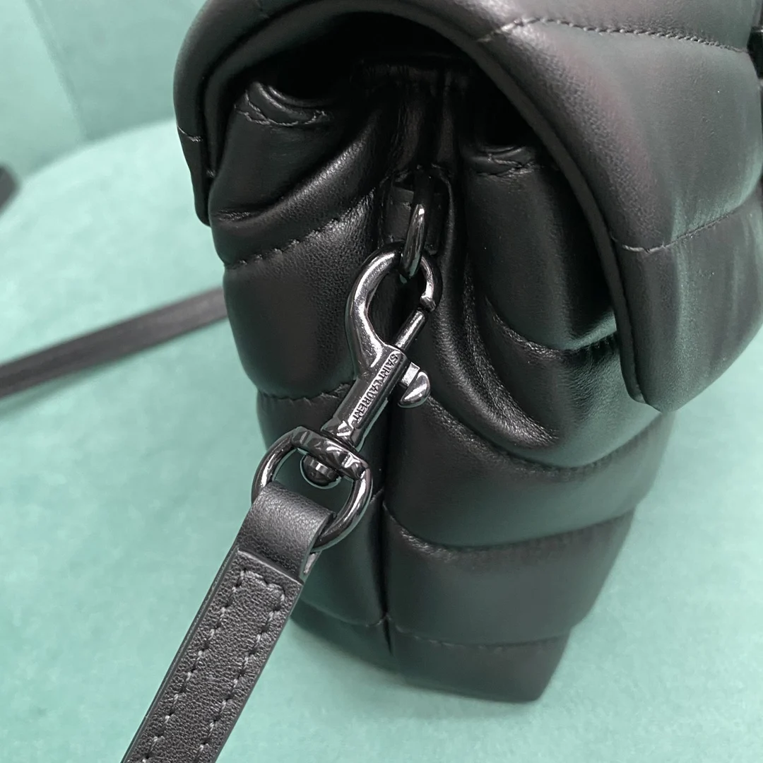 생로랑 모노그램 루루 토이 숄더백 블랙 흑장 467072