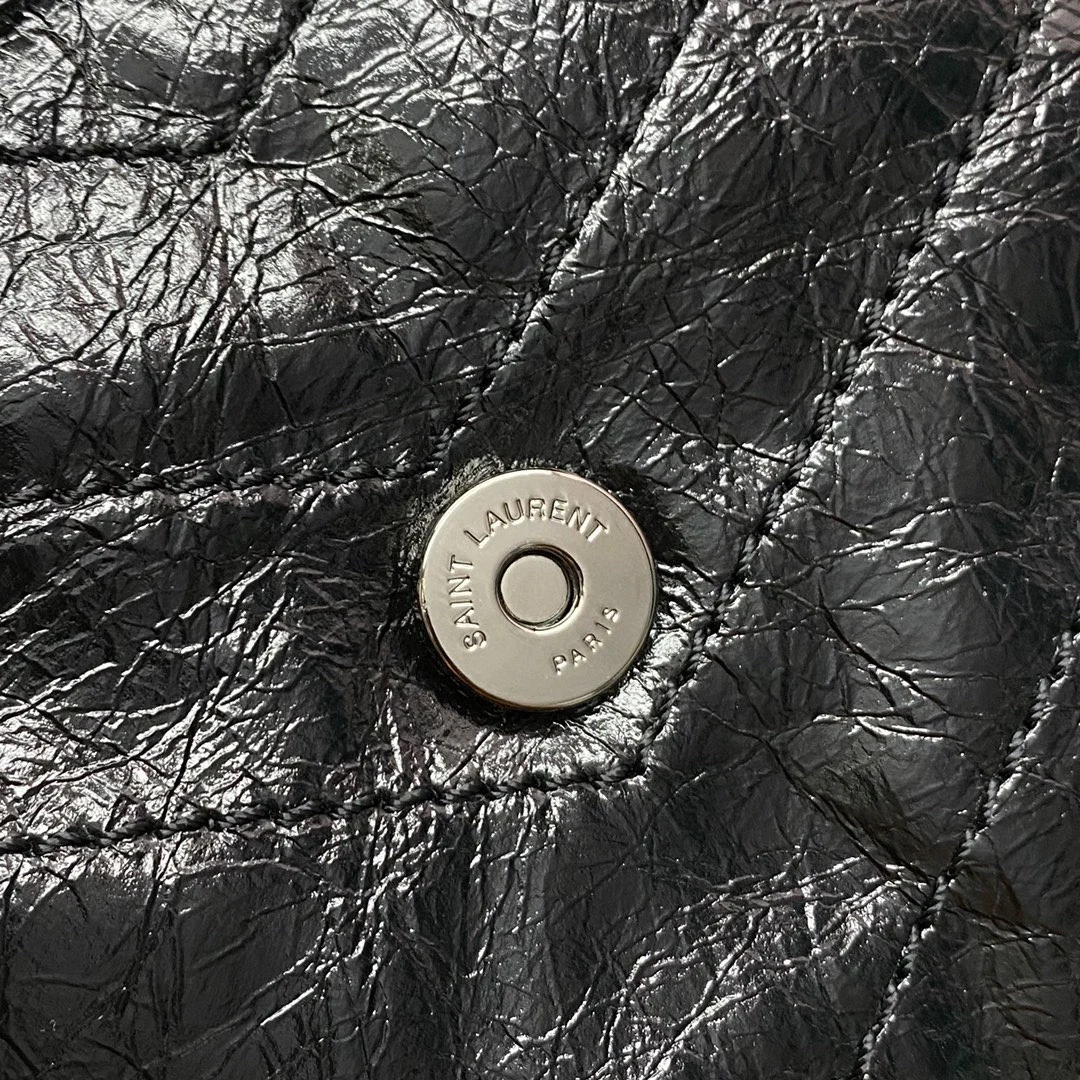 공장 생로랑 여성 니키 라지 체인 숄더백 그레이 498883