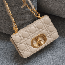 엔젤 공장 디올 카로 백 베이지 서플 까나쥬 송아지 가죽