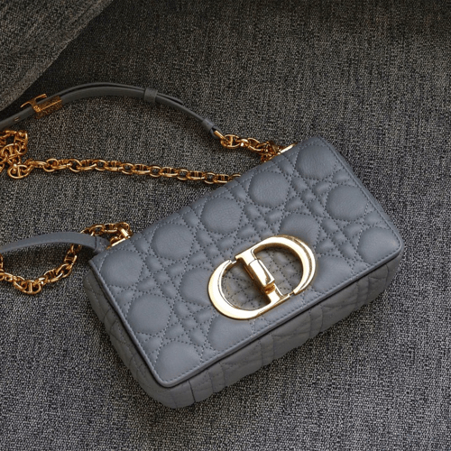 엔젤 공장 디올 카로 백 그레이 서플 까나쥬 송아지 가죽