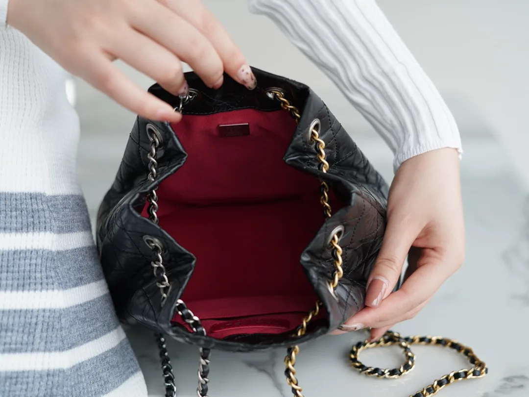 팬더샵 샤넬 가브리엘 백팩 스몰 블랙