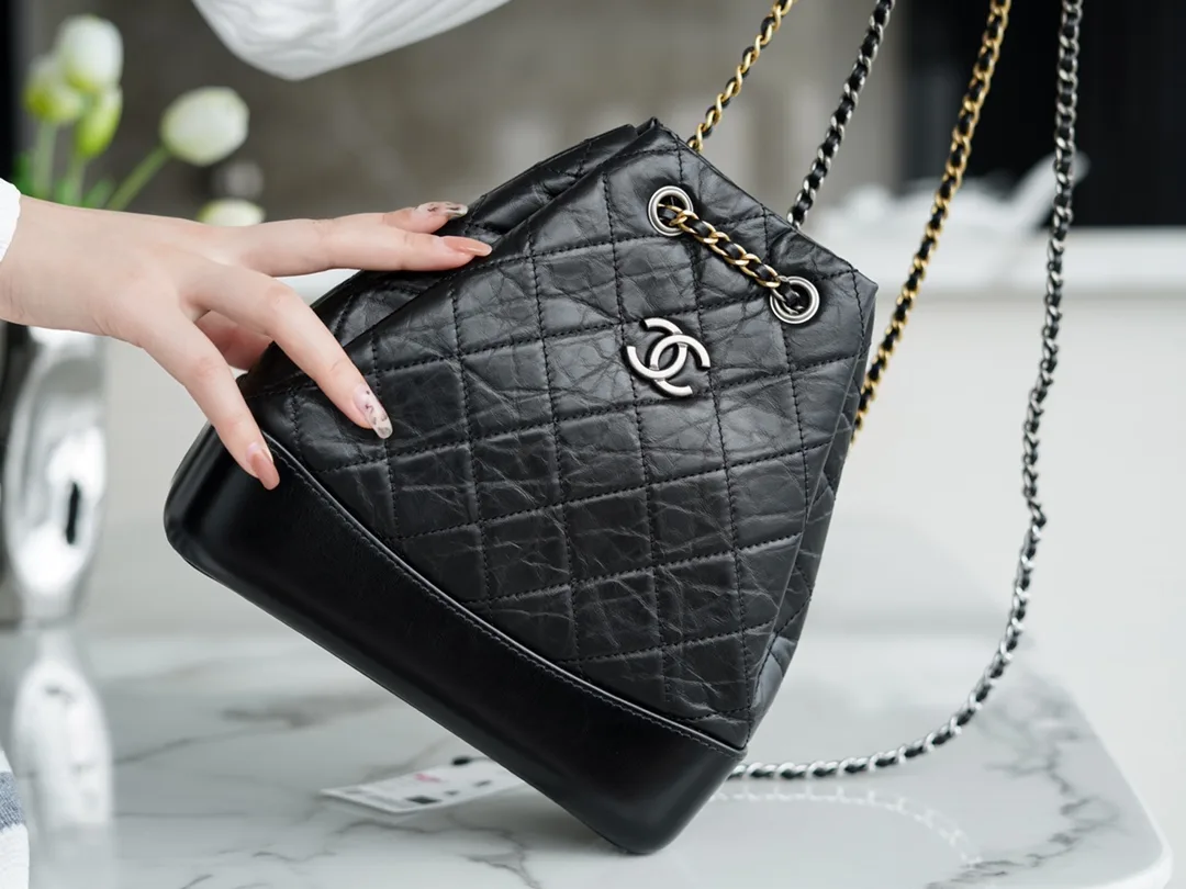 팬더샵 샤넬 가브리엘 백팩 스몰 블랙