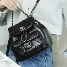 팬더샵 샤넬 21/22 듀마 백 블랙