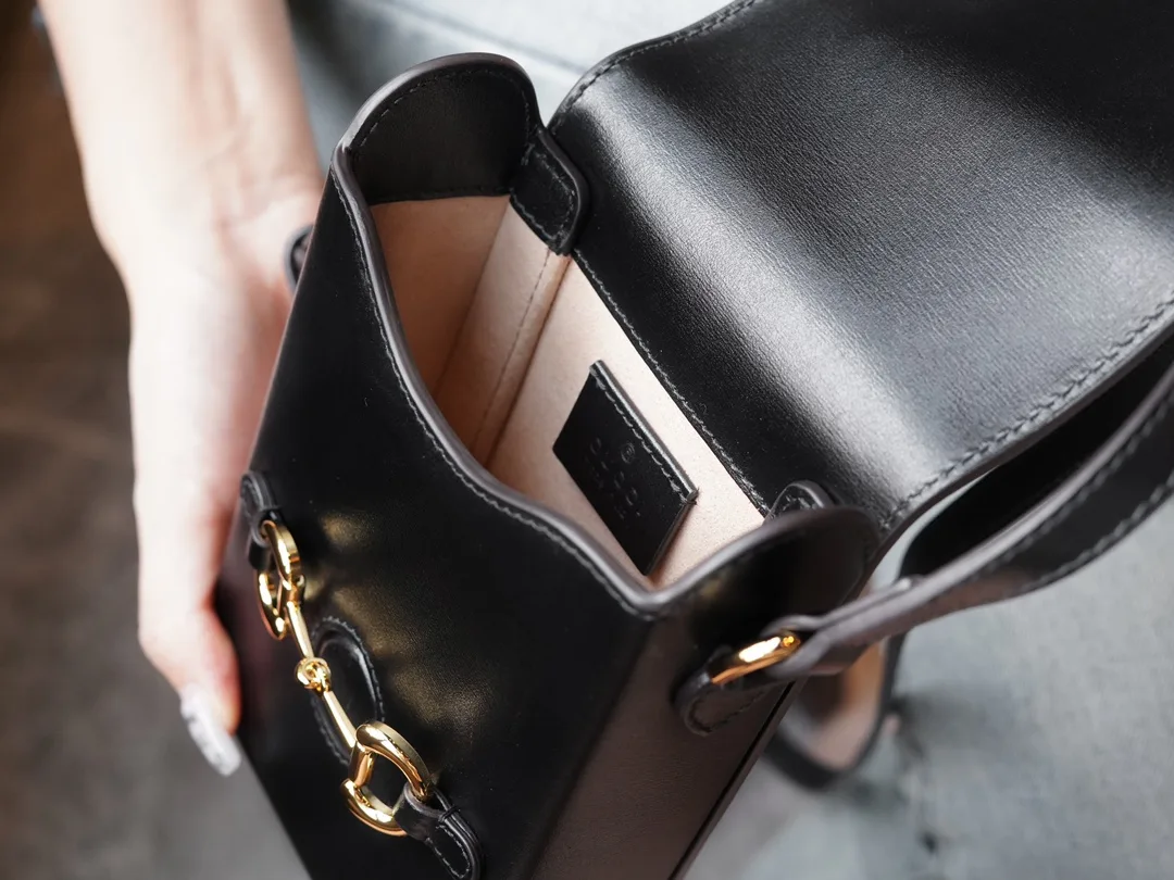 구찌 홀스빗 1955 미니백 블랙 625615