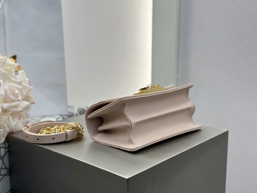 디올 미니 앙쥬 백 매크로까나쥬 핑크