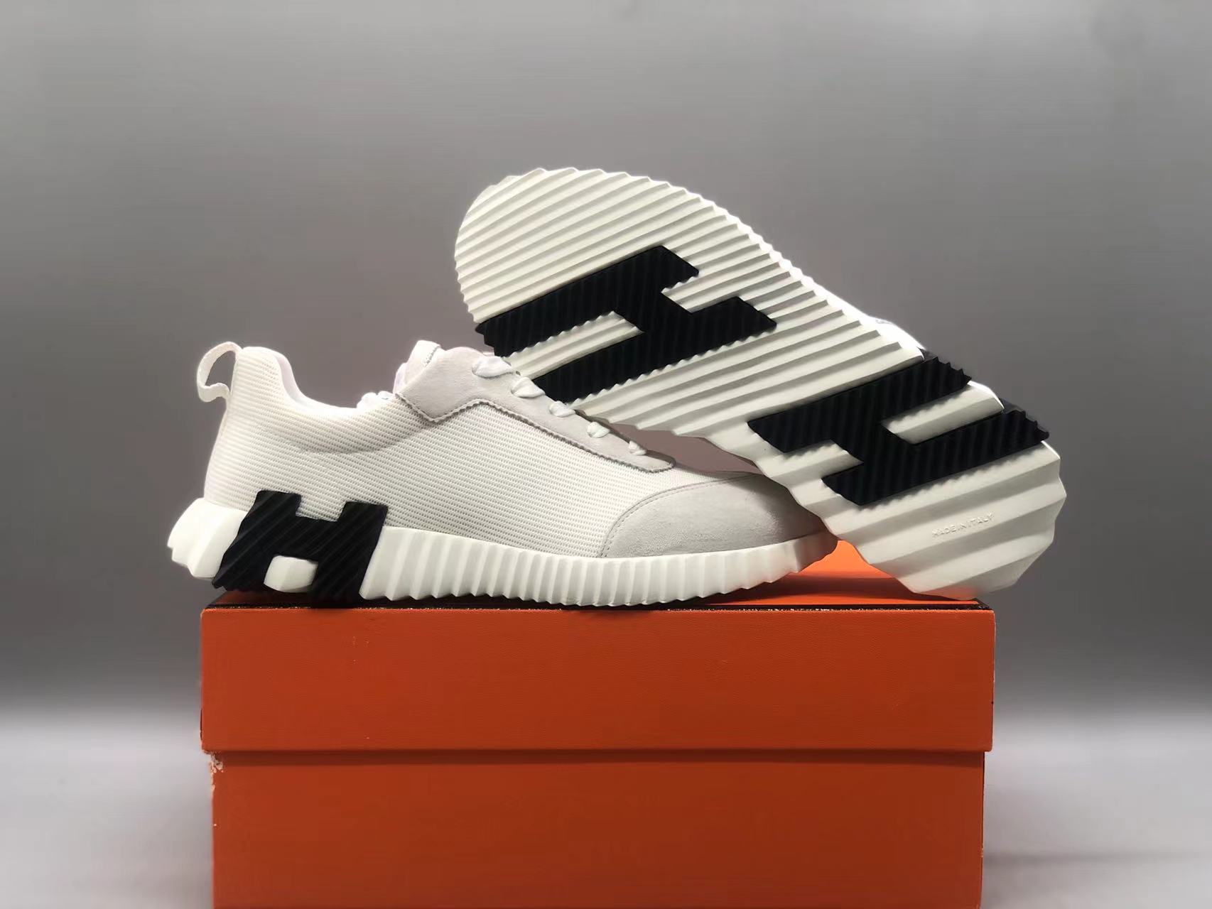 에르메스 바운싱 스니커즈 화이트/블랙