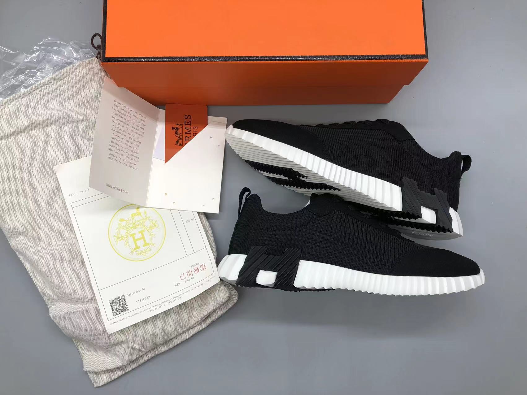 에르메스 바운싱 스니커즈 블랙