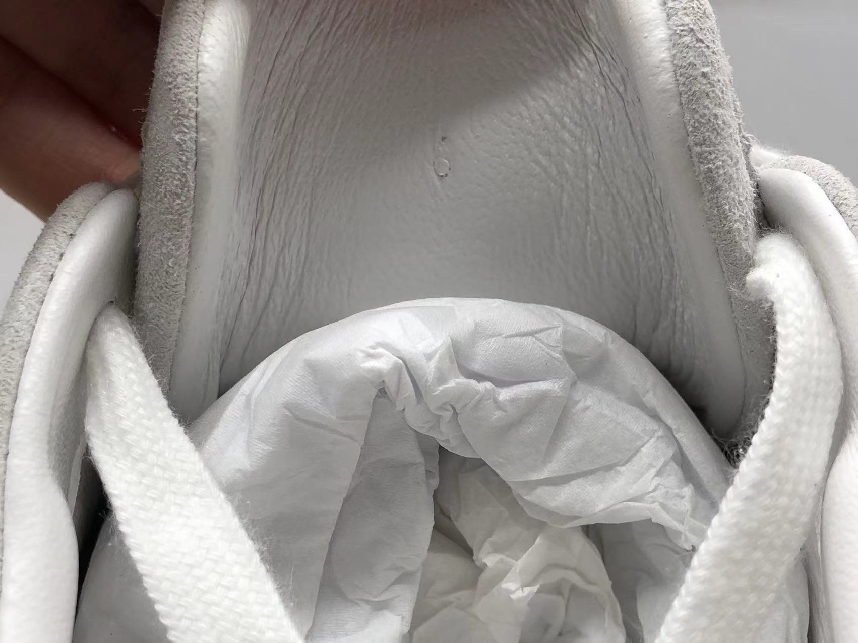 에르메스 바운싱 스니커즈 화이트 고트스킨 & 블랑