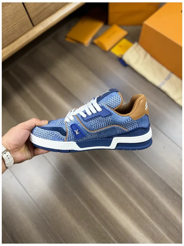 루이비통 베벌리 힐스 스니커즈 블루