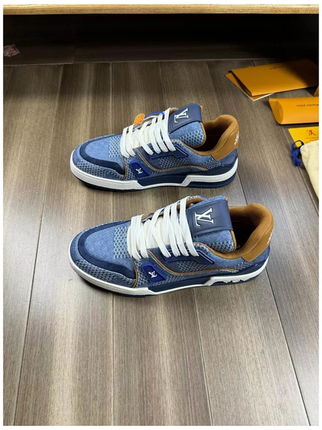 루이비통 베벌리 힐스 스니커즈 블루