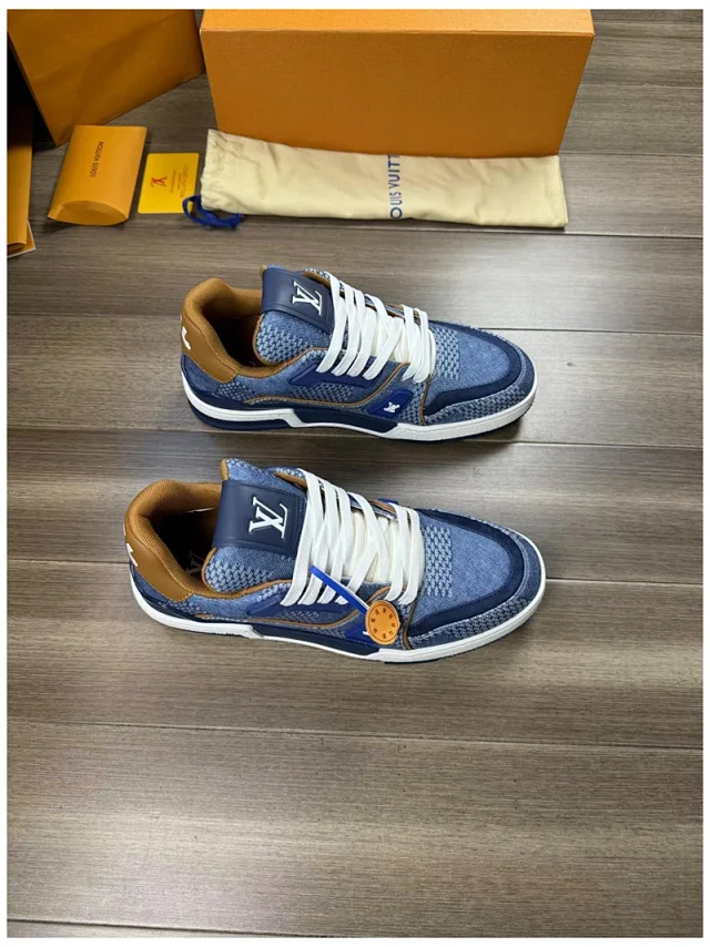 루이비통 베벌리 힐스 스니커즈 블루