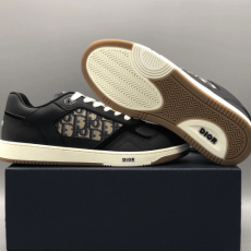 디올 B27 로우탑 스니커즈 블랙/화이트