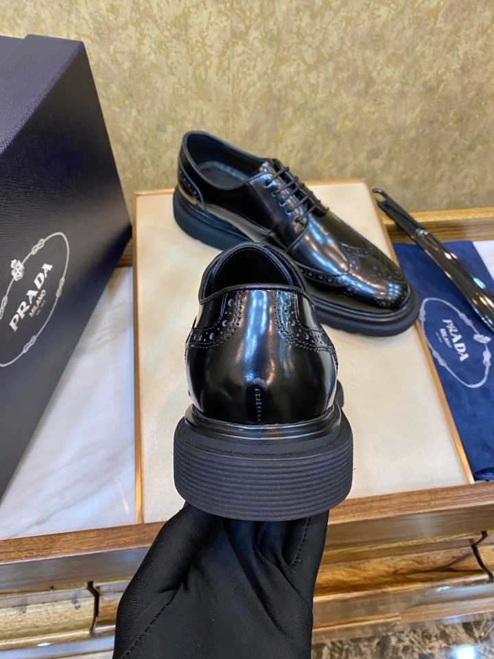 프라다 에어솔 더비 슈즈 구두