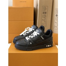 루이비통 LV 트레이너 스니커즈 블랙
