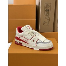 루이비통 LV 트레이너 스니커즈 레드