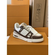 루이비통 LV 트레이너 스니커즈 브라운