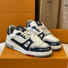 루이비통 LV 트레이너 스니커즈 네이비